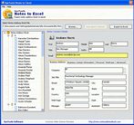 Convert Lotus Notes Address Book to Excel