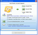 Outlook to vCard Address Book Converter