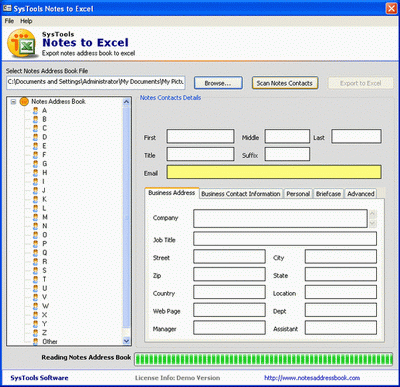 names.nsf file to excel